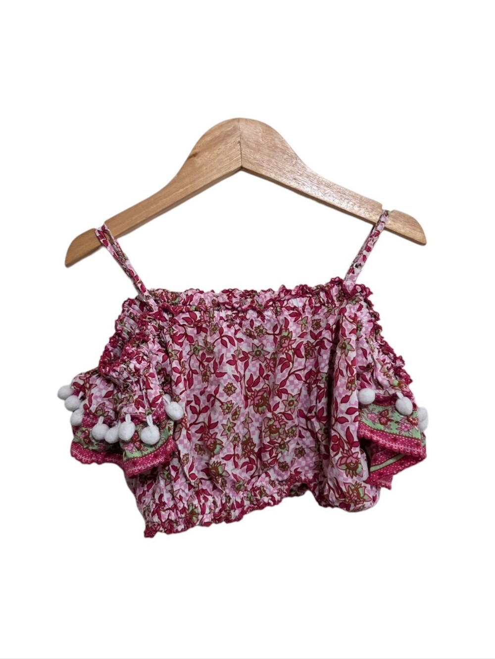 Poupette St. Barth Donna Top in Pink Blossom Size 6